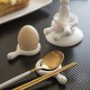 6pcs Ceramic Chopstick Holder, Spoon Rest - For Family Dining, Chopsticks, Kitchen Utensils, Kitchen Accessories, Table Setting