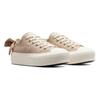 Converse Chuck Taylor All Star Comfortable and Simple Non-Slip Lightweight Low-Top Espadrilles Women's Brown White