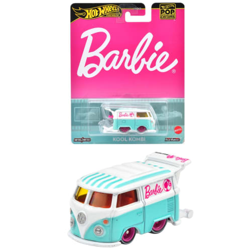 Hot Wheels Pop Culture Barbie - Cool Combi [Miniature Car] [Ages 3 and Up] HXD96