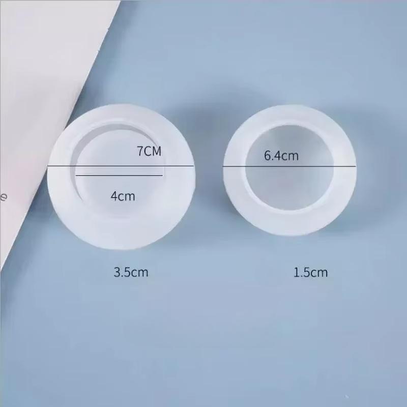 DIY Storage Tank Mold Epoxy Resin Jewelry Silicone Mold Accessories Diy Transparent Storage Silicone Mold Resin Crafts