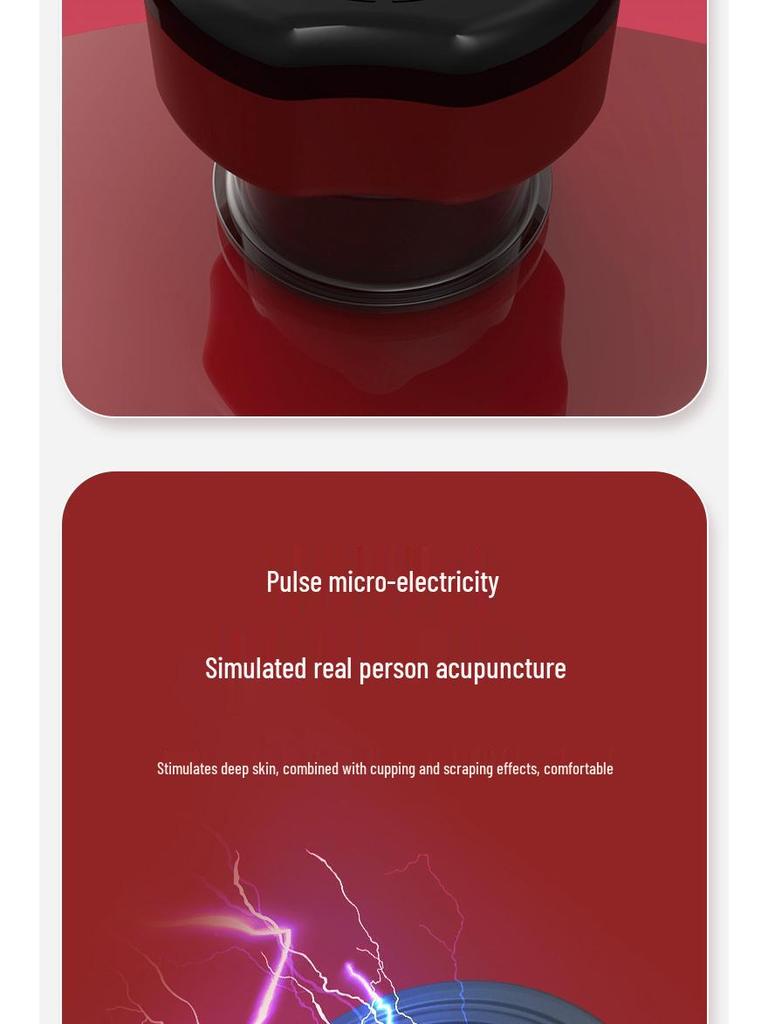 Akıllı Vakum Hacamat & Isıtma Masaj Aleti: Elektrikli Vakum, Meridyen Drenajı ve Fizyoterapi Aleti.