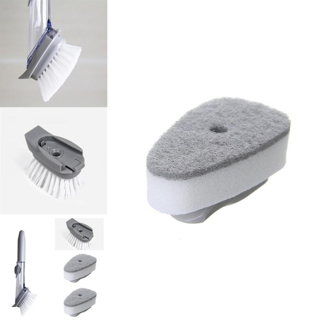 Hassle-free Pot Cleaning With Liquid Dispensing Brush