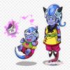 Patch Per Vestiti Borsa Termo Adesivi Stirabili Motivo Frieza Majin Buu Goku Lavabili Trasferimento a Caldo