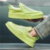 2024 New Breathable Canvas Shoes, Breathable and Versatile Green Casual Board Shoes, Men's Fashionable Sports Shoes Size 39-44
