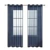 Solid Color Full Dolly Window Screen Semi-Blackout Curtains, Meike Multi-Finished Curtains