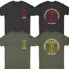 Maglietta Special Forces Operative Detachment Delta Force 100% Cotone Girocollo Estiva Manica Corta Casual da Uomo