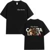 Rauw Alejandro T-shirt 100% Cotton Cartoon Kawaii Print Oversized O-Neck Short Sleeve Men Women Unisex Casual Streetwear Tee Top
