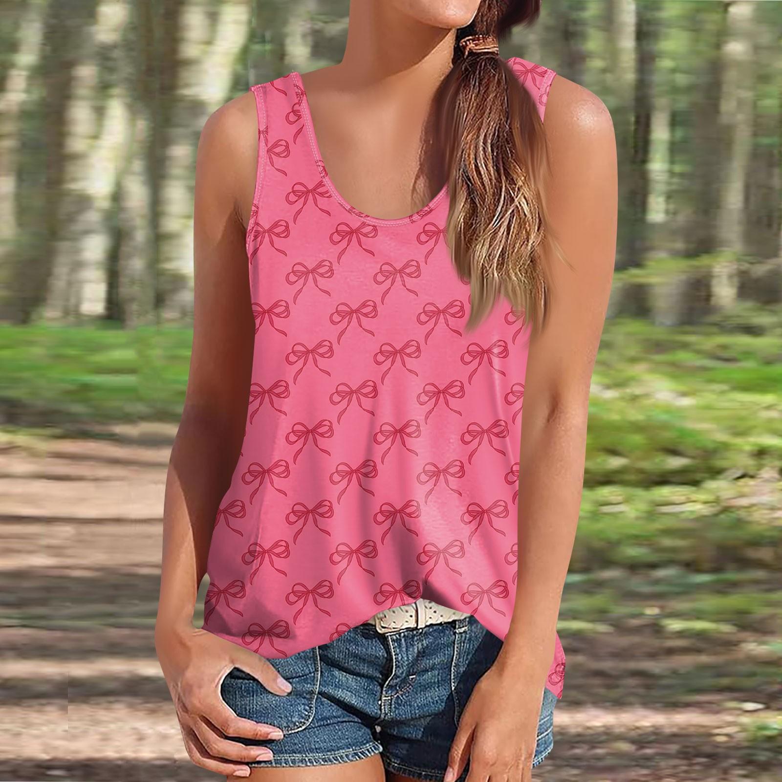 

Женская майка, нарядные повседневные рубашки, летние свободные майки, милая модная одежда, блузки без рукавов XXL