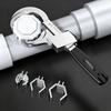 Aluminium Alloy Adjustable Wrench Adjustable Design Bathroom Wrench Sink Spanner  Bathroom Repair