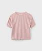Yunionbeulluumeon Cable Half Knit [Light Pink]