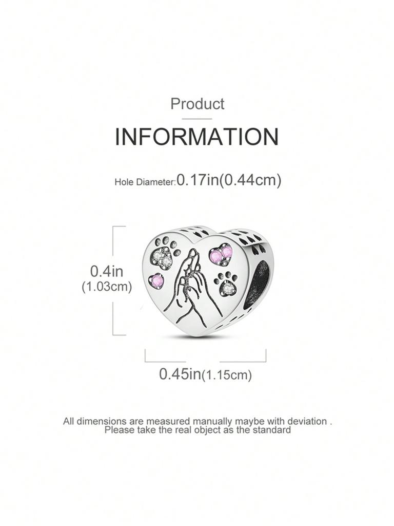 Charms Plata Family Love Beads Charm Copper Plated Fit Charms Copperoriginal Bracelet For Jewelry Making Diy Charm