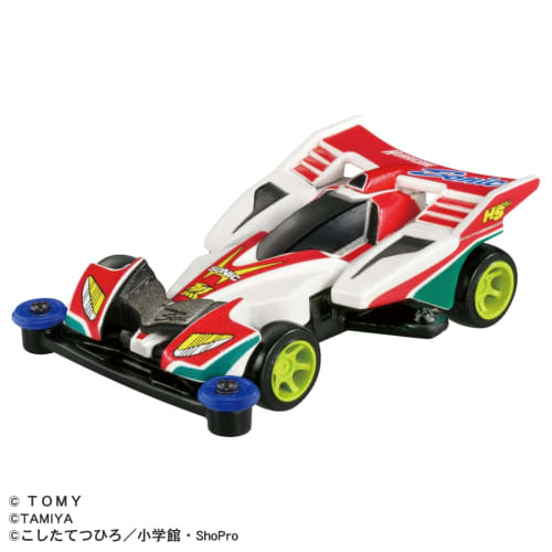 Takara Tomy Tomica Premium Tomica Premium Unlimited Bakusou Kyoudai Let's & Go!! Mini 4WD Hurricane Sonic Mini Car Toy Ages 6+
