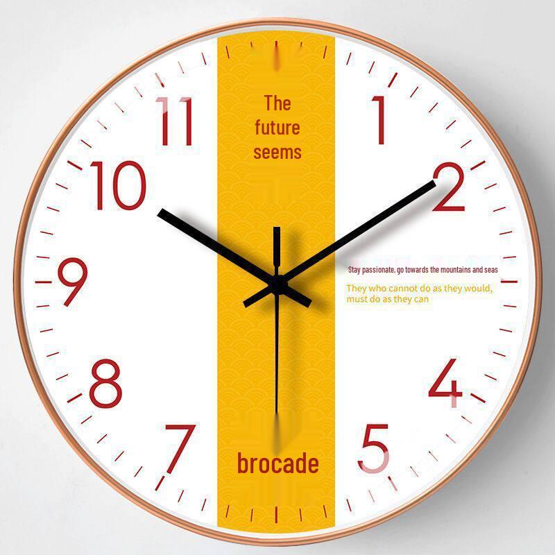 Silent 3D Clock: Magnetic Refrigerator Sticker - Creative Home Decor