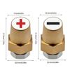 Car Audio Battery Terminal Side Post Solid Brass 3/8 16 Side Post Thread Battery Post Terminals Car Battery Thread Terminal