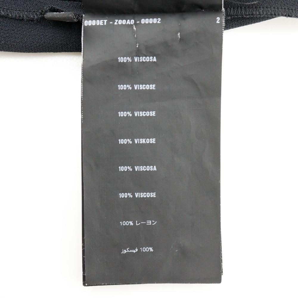 PRADA Backhaul one piece Short sleeve black Rayon Women Used