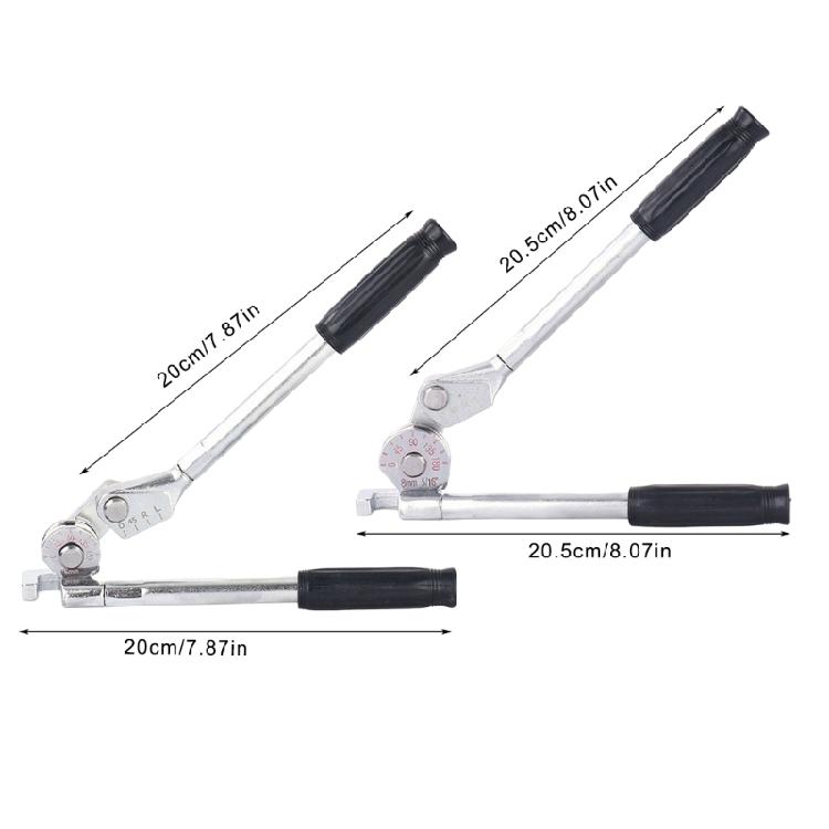 180 Degree Pipe Bending Tool Copper Bender Copper Tubing Bender 6mm/8mm 1/4inch 5/16inch Manual Tube Bender Tool Copper