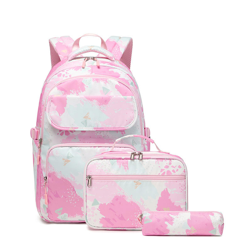 Schoolrugzak voor Kinderen voor Tienermeisjes 2023 3 Stuks/Set Waterdichte Schooltas Kinderen Schoudertas Mochila Etui Boekentas
