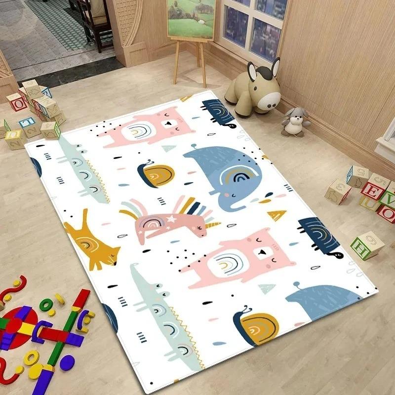 

Cartoon Animal Pattern Floor Mat Door Front Decoration Home Living Room Floor Mat 40x60cm
