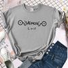 Anime Jjk Shirt Women's T-shirt Jujutsu Kaisen Inumaki Toge Salmon Shirt Top Camiseta Camiseta