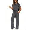 2026 New Spring-Summer Women's Casual Set: Short Sleeve Top & Wide Leg Long Pants