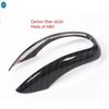 Car Gear Shift Knob Gear Head Handle Sticker Cover Trim For Alfa Romeo Stelvio 2017 -  ABS Carbon Fiber Exterior Accessories