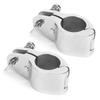2pcs Top Hinged Jaw Slide Boat Pin & Cam Clamp Marine Yachts Fitting Hardware