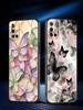 Phone Case For Oneplus 13R 13 12 10T 11 R10 Nord N100 N200 N10 9 9R CE 3 Z Pro Lite Soft TPU Cover Fashionable Butterfly Flower