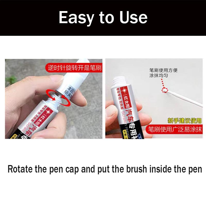 Car Paint Scratch Repair Pen for Honda Jazz  Black White Red Blue Gray Silver Paint Care Accessories