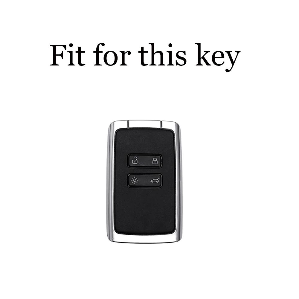 Car Key Case Cover For Renault Austral Kadjar Clio Megane Captur Arkana Koleos Zoe Scenic Dacia Sandain Accessories