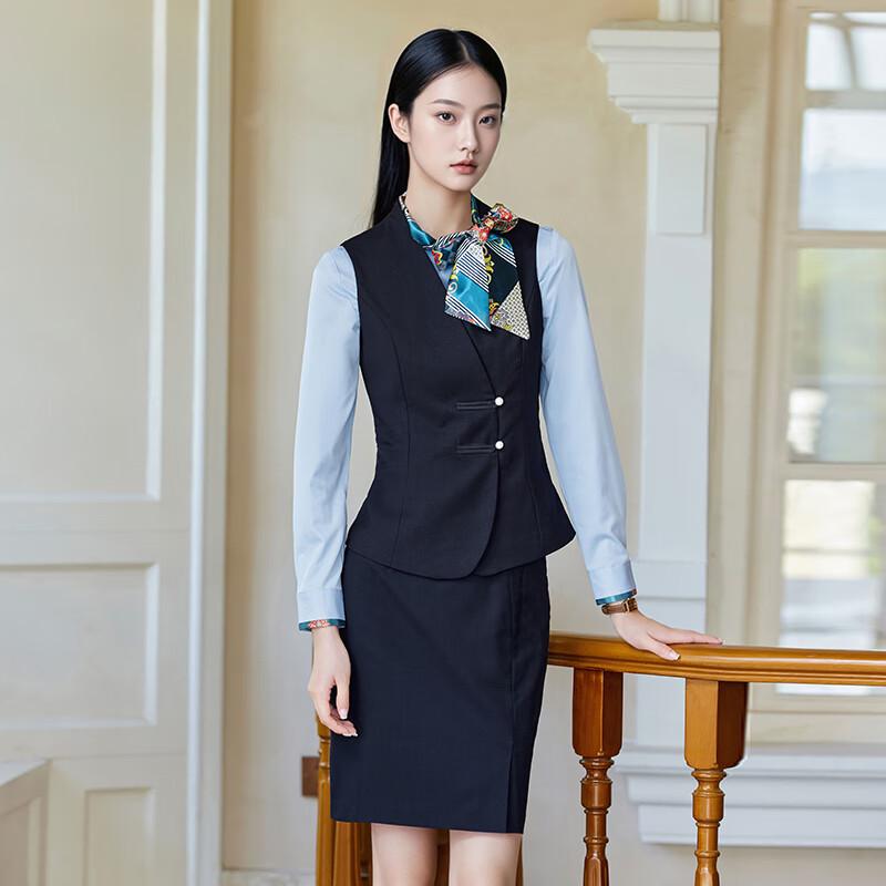 Set Gilet e Camicia Uniforme Reception Hotel & Ristorante Troloman