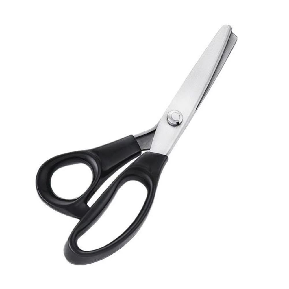 Serrated Edge Zig Zag Scissors Stainless Steel Sewing Shears Pinking Shears Fabric Cutting