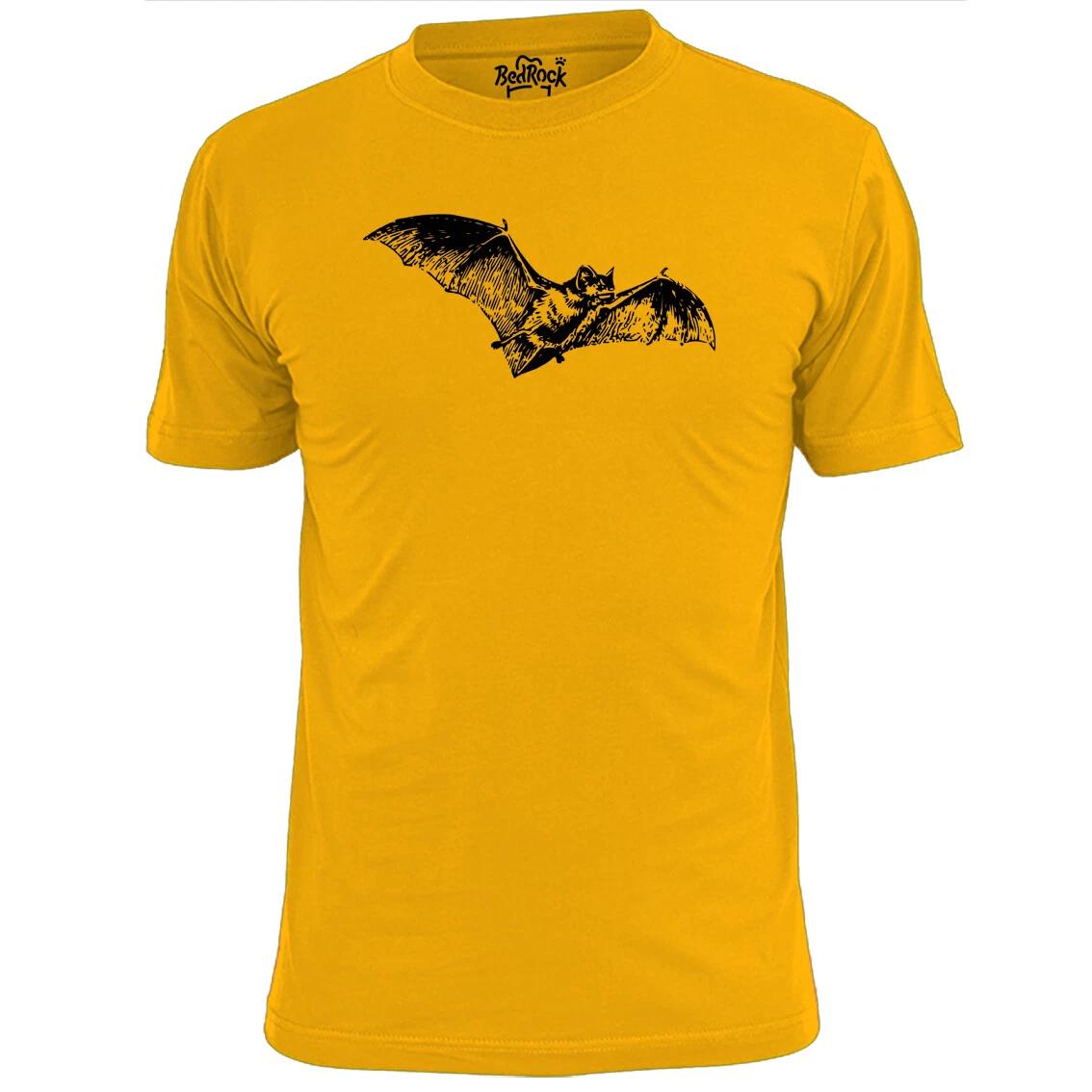 Mens Bat Sketch T shirt Flying Mammal 3XL