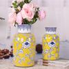 Imitation Antique Blue & White Porcelain Vase – New Chinese Style Handicraft for Wine Cabinet or Living Room Decoration