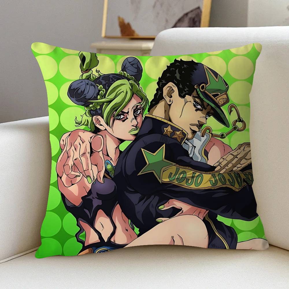 Anime J-JoJo Kissenbezug Kissenbezug Wohnzimmer Sofa Heimdeko Angepasst
