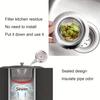 Stainless Steel Kitchen Sink Drain Strainer with Cover Easy-Clean Mesh Filter for Clog Prevention & Efficient Drainage Kitchen Sink Strainer