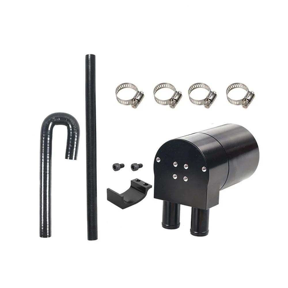 

Резервуар топливных баков маслоуловитель коробка с силиконовым шлангом радиатора для BMW N54 335i 135i E90 E92 E82 2006-2010 автомобильные аксессуары чёрный