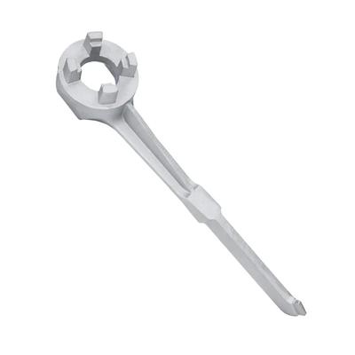 Bung Wrench Aluminum Gallon Drum Wrench Barrel Wrench Drum Opener Tool for Opening 10 15 20 30 50 55 Gallon Drum