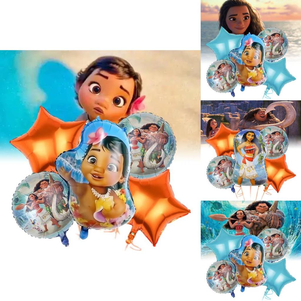 Neues Ozean-Abenteuer 18 Zoll Moana Inspirierter Folienballon Für Festliche Dekoration