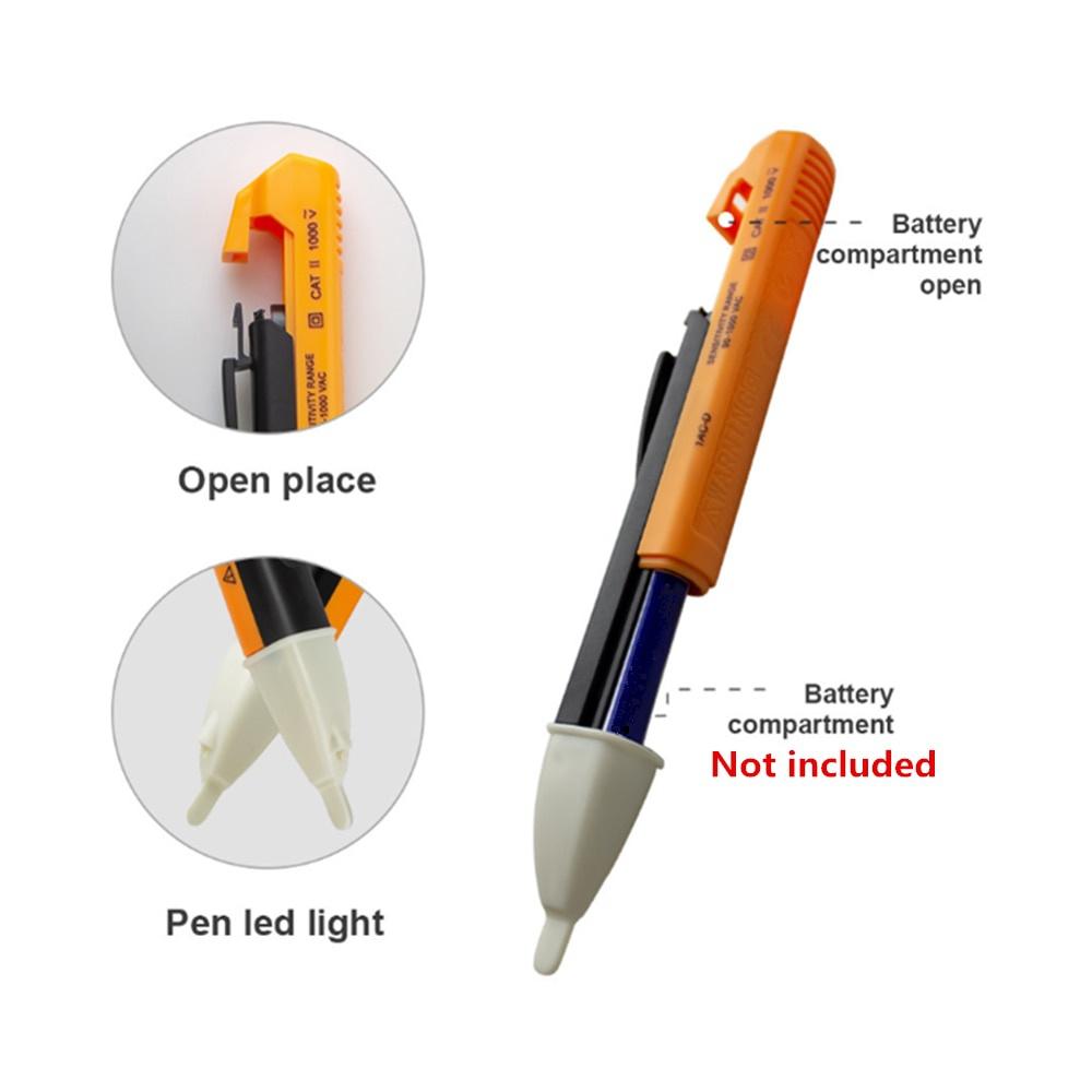 Electric Indicator 90-1000V Socket Wall AC Power Outlet Voltage Detector Sensor Voltage Tester Pen LED Light Electric Indicator 90-1000V Socket Wall AC Power Outlet Voltage Detector Sensor Voltage Tester Pen LED Light