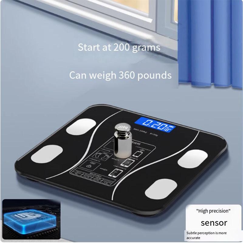 Smart Mode Bluetooth Connected Weight Scale for Accurate Calculation Professional Fitness Management Fat Loss Electronic Scale