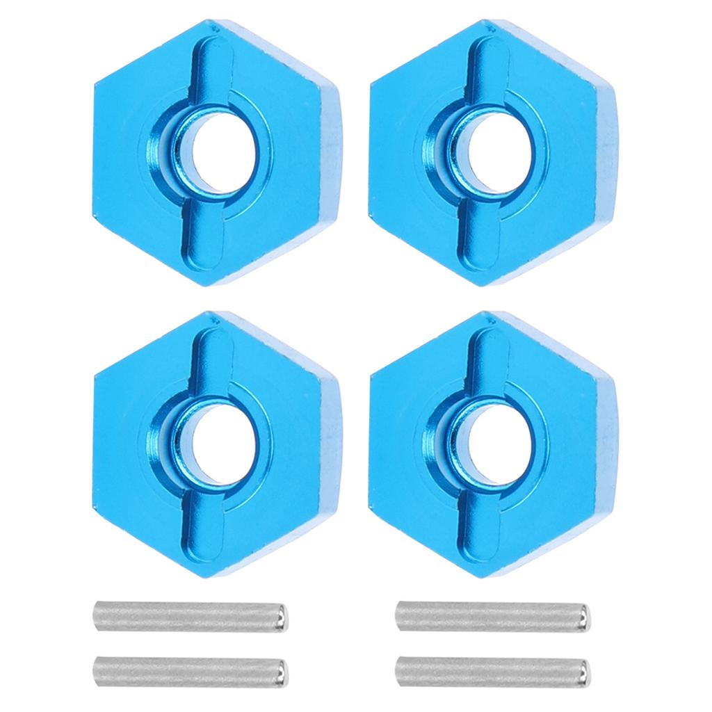 5MM Wheel Hex, Pins Fit for   1 14 144001 Ruote Bianche Mount Hubs Nut with Kit   RC CarBlue 1266B