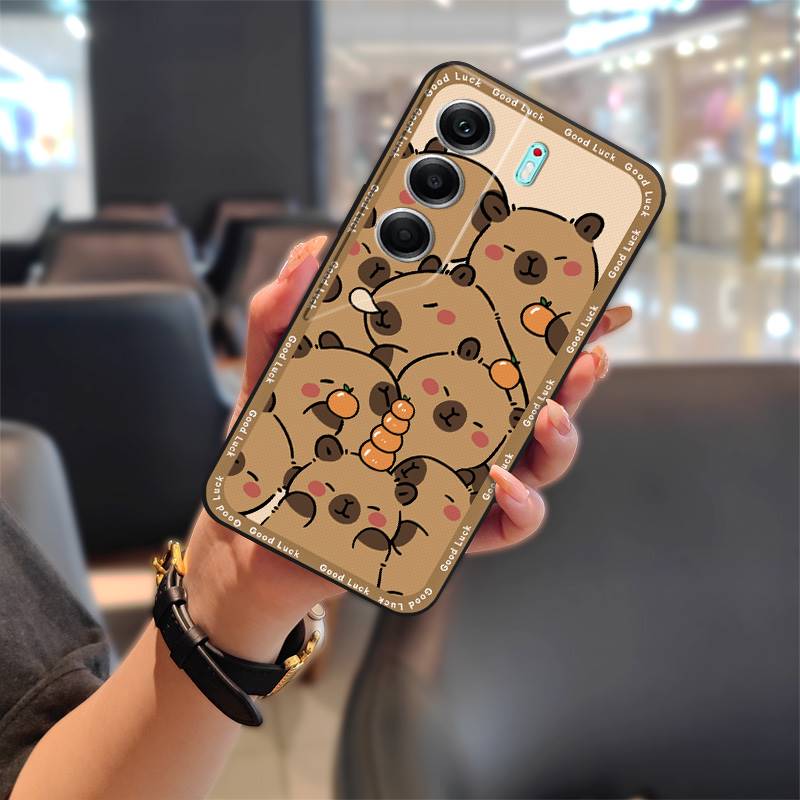 Silicone Dirt-resistant Phone Case For Tecno Camon40 Pro 5G/CM7 Back Cover Waterproof Cartoon Fashion Design Soft Case