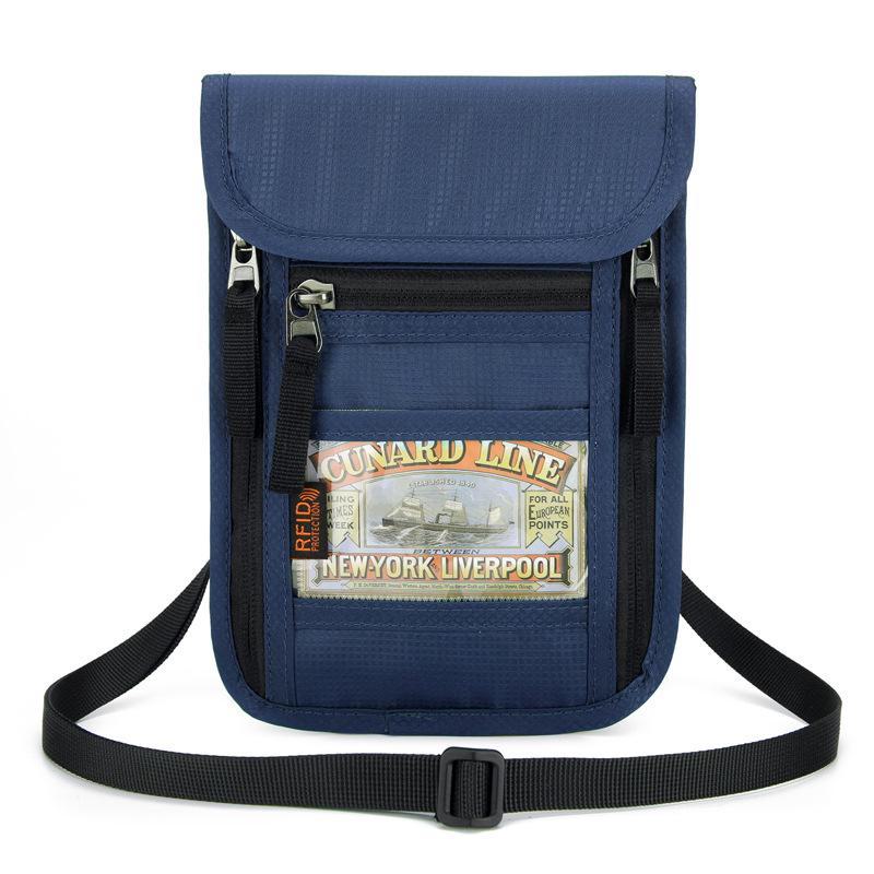Multifunctional Anti-Theft Neck Passport Bag for Travel