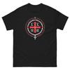 Jesusgebet ICXC NIKA Orthodoxes Kreuz T-Shirt 100% Baumwolle Rundhals Kurzarm Sommer Lässig Herren T-Shirt Streetwear