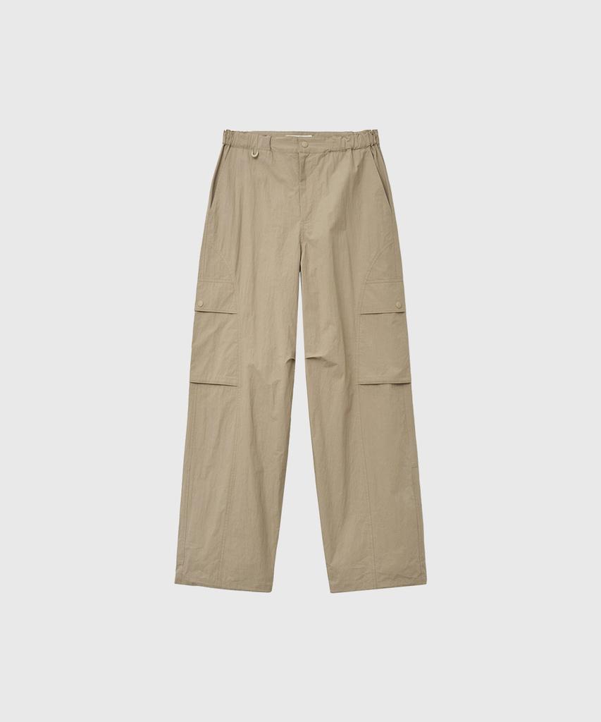 GENERALIDEA Man Elastic Waist Layered Cargo Pants [Beige] / Gf2Mpt013