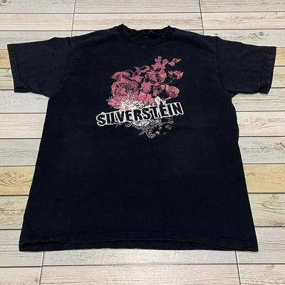 Silverstein Emo Band Tour T Shirt Size Short Sleeve