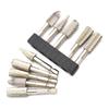 5 Pcs H.S.S. Burrs Rotary File 1/4"/6.35mm Rotary Rasp Cutte for DIY Woodworking