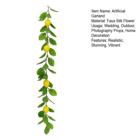Artificial Garland for Wedding Wall Mantle Table Home Party Decor
