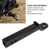 Hitch Ball Mount Trailer Hitch Ball Mount 430mm Long Forged Steel 6000 Lbs High Strength Extension Ball Mount for 2in Receiver