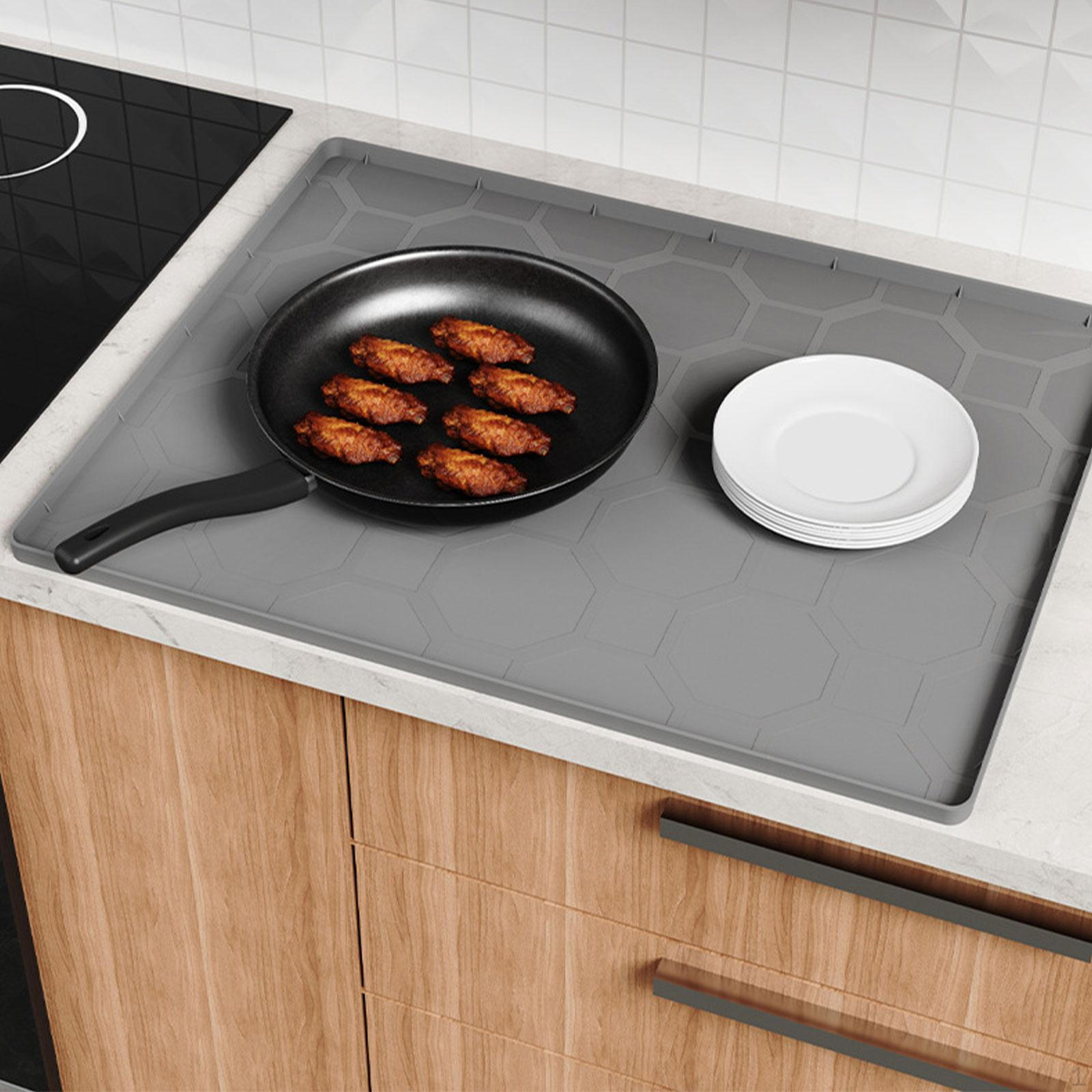 

for Cabinet, Shelf Liner, Non Slip and Gadgets Bathroom Tray Cabinet Protector серый